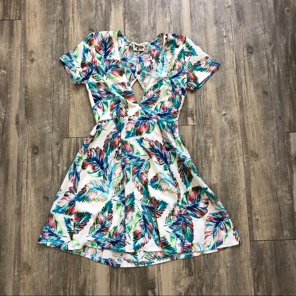 Show Me Your MuMu Dresses & Skirts - Show Me Your Mumu Rainbow Skater Dress